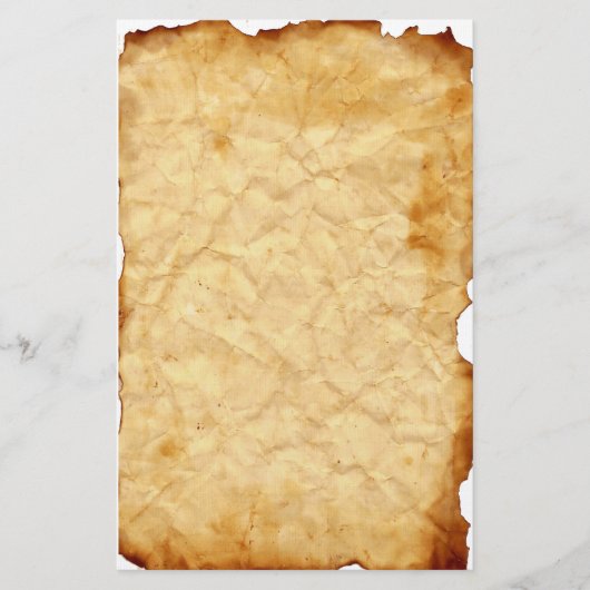 Verouderde smeedstukken briefpapier (Voorkant)