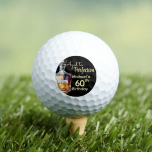 Verouderde tot perfectie Heren 60ste Whiskey Verja Golfballen