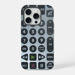Verouderde TV-afstandsbediening iPhone 15 Pro Case