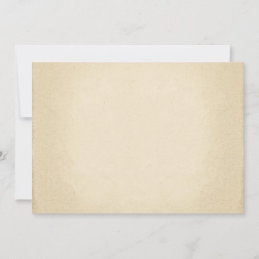 verouderde typografie Sla de datum op Save The Date (Achterkant)