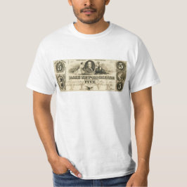 Verouderde valuta's t-shirt
