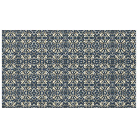 Verouderde vogel Willow Style Navy Blue Tablecloth Tafelkleed (Voorkant (Horizontaal))