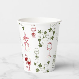 Verouderen Als Fijne Wijn Papieren Bekers