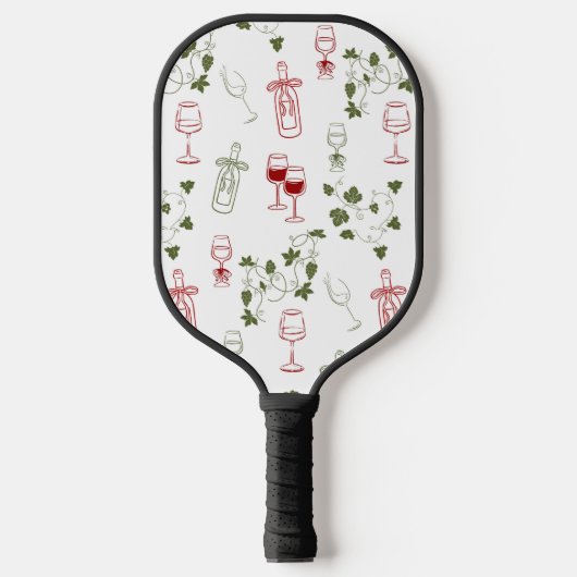 Verouderen Als Fijne Wijn Pickleball Paddle (Voorkant)