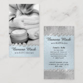 VEROUDEREN van de Room van Skincare van het Masker Visitekaartje (Voorkant / Achterkant)