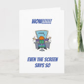 ** VEROUDERENDE HUMOR / JE ZIET ER GOED UIT VOOR J KAART (Voorkant)