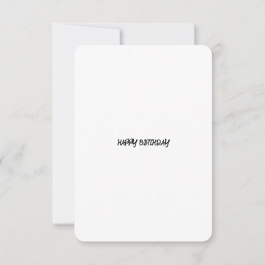 Veroudering als fijne wijn - platte Kaart op de ge (Achterkant)