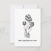 Veroudering als fijne wijn - platte Kaart op de ge (Voorkant)