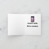 Veroudering Fontein van de Jeugd Humor voor Vriend Kaart (Binnen)