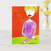 Veroudering is rechtvaardig. . . kaart (Gele Bloem)