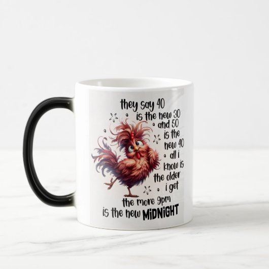 "Veroudering opnieuw gedefinieerd: mok ontwerp (Links)