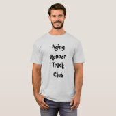 Veroudering RunnerTrack Club T-shirt (Voorkant volledig)