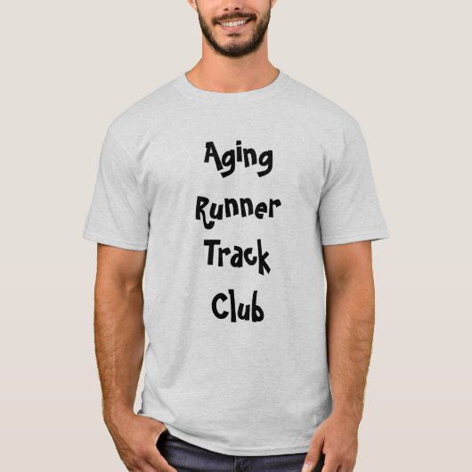 Veroudering RunnerTrack Club T-shirt (Voorkant)