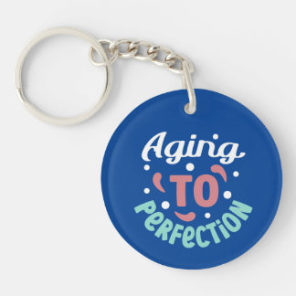 Veroudering tot perfectie - sleutelhanger