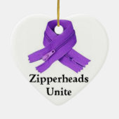 Verover Chiari/Zipperhead Unite Keramisch Ornament (Achterkant)