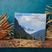 Verover de berg fotoplaat (Zijkant)