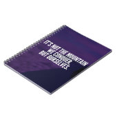 Verover de berg - Motivatie Notitieboek (Linkerzijde)