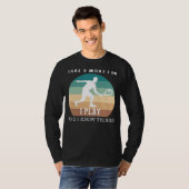 Verover de pistes met I Know Things Funny Snowbo T-shirt (Voorkant volledig)