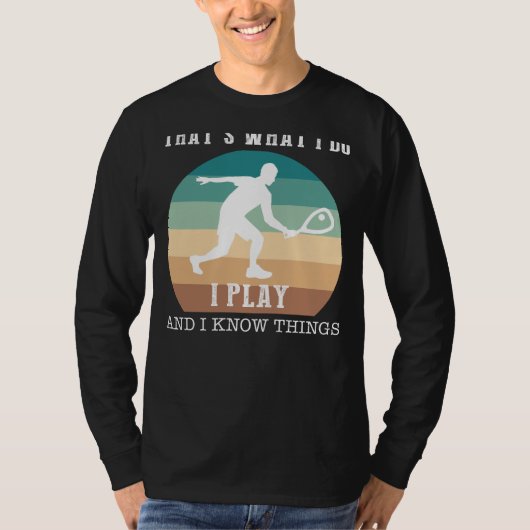 Verover de pistes met I Know Things Funny Snowbo T-shirt (Voorkant)