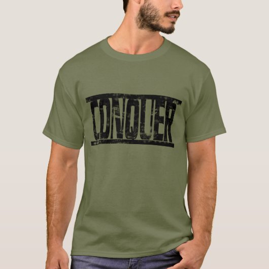 VEROVER DE SPORTZAAL WORKOUT T-SHIRT (Voorkant)