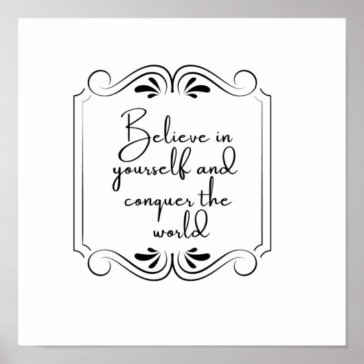 Verover de wereld poster (Voorkant)