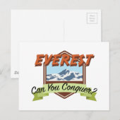 Verover Everest Briefkaart (Voorkant / Achterkant)