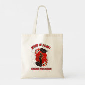 Verover in twijfel je demonen tote bag (Achterkant)