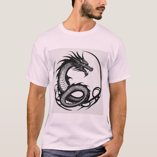 Verover je stijl met ons Dragon T-shirt (Voorkant)