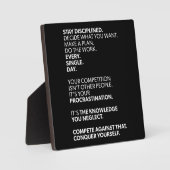 Verover jezelf - Motivatie Fotoplaat (Voorkant)