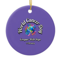 Verover met hoop. Wereldkankerdag.