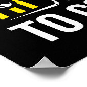 Verover - Motivatie sportschool, fitness voor trai Poster (Hoek)