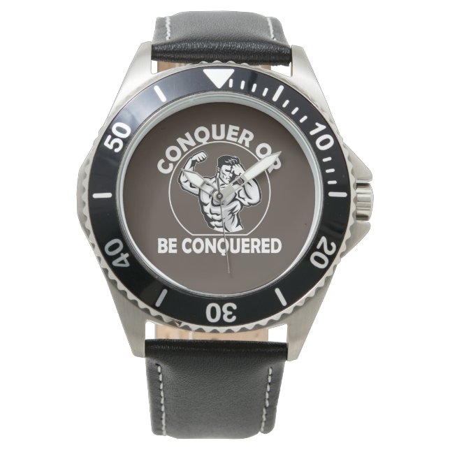 Verover of Wordt Veroverd Horloge (Voorkant)