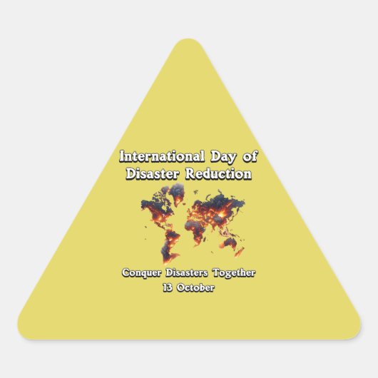 Verover samen rampen. 13 oktober sticker (Voorkant)