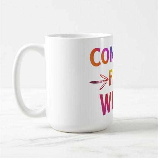 Verover van binnenuit koffiemok (Links)