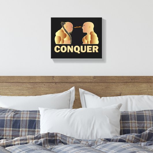 veroveraar canvas afdruk (Insitu (Slaapkamer))