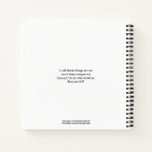 VEROVERAAR Christelijk Notitieboek (Achterkant)