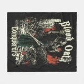 Veroveraars - Retro MetalCore Fleece Deken (Voorkant (Horizontaal))