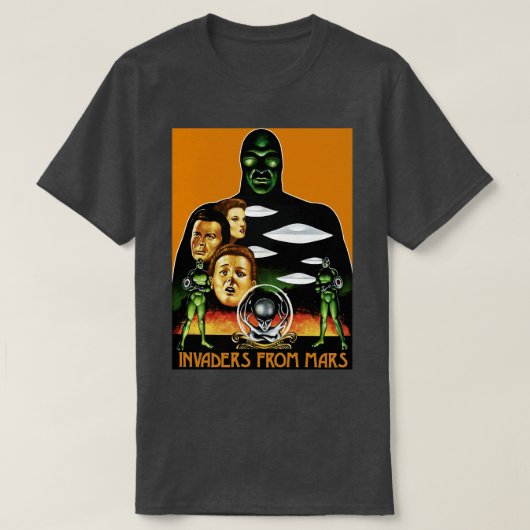 Veroveraars van Mars T-shirt (Design voorkant)