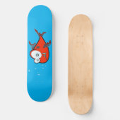 Veroverde schaarplaat van visskateboard persoonlijk skateboard (Voorkant)