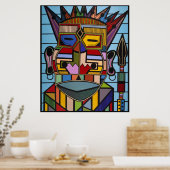 "Veroveren en veroveren" door Ruchell Alexander Poster (Keuken)