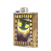 Veroveren over het kwaad heupfles (Links)