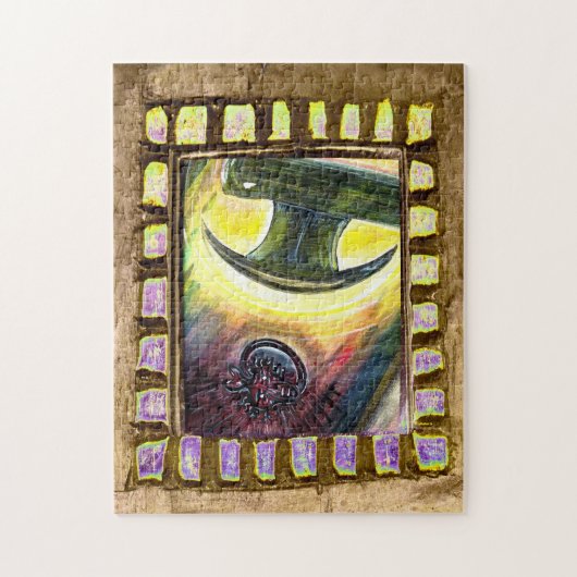 Veroveren over het kwaad legpuzzel (Verticaal)