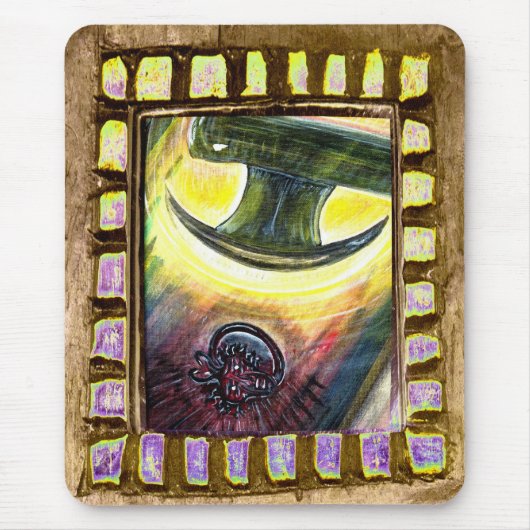 Veroveren over het kwaad muismat (Voorkant)