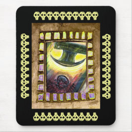 Veroveren over het kwaad muismat