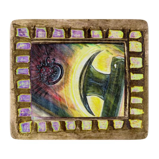 Veroveren over het kwaad snijplank (Voorkant)