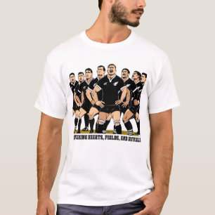 Veroveren van rivalen - NZ Rugby Unisex T-Shirt
