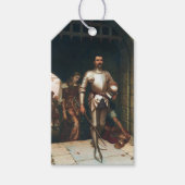 Verovering (Historische Ridder in de Overwinning) Cadeaulabel (Voorkant)