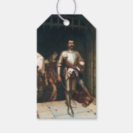 Verovering (Historische Ridder in de Overwinning) Cadeaulabel