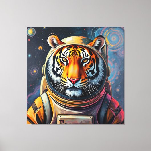 VEROVERING VAN DE TIJGERMAAN-3 CANVAS AFDRUK (Voorkant)