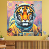 VEROVERING VAN DE TIJGERMAAN-5 CANVAS AFDRUK (Insitu (Woonkamer))